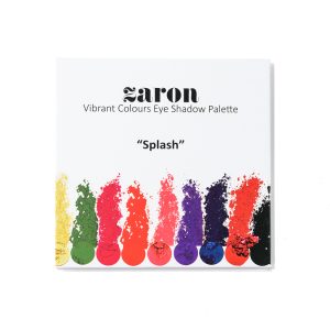Zaron vibrant colour eye shadow palette splash